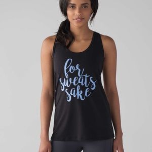 Lululemon love tank (expression) black